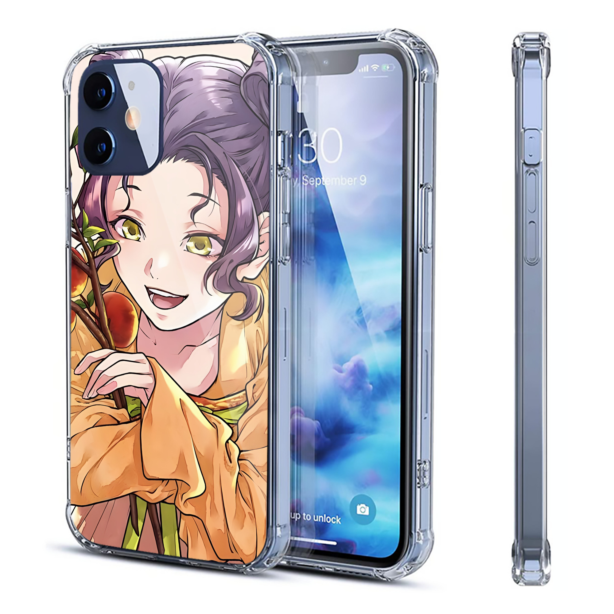 （画像用） 薬屋のひとりごと The Apothecary Diaries 【iPhone 12シリーズ対応】透明スマホケース（クリアソフトケース）